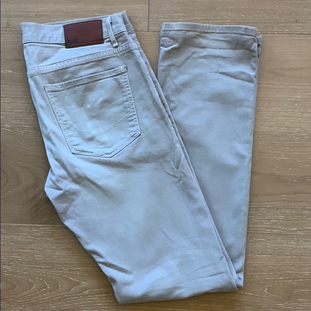 PAIGE 5 pocket dyed denim pants